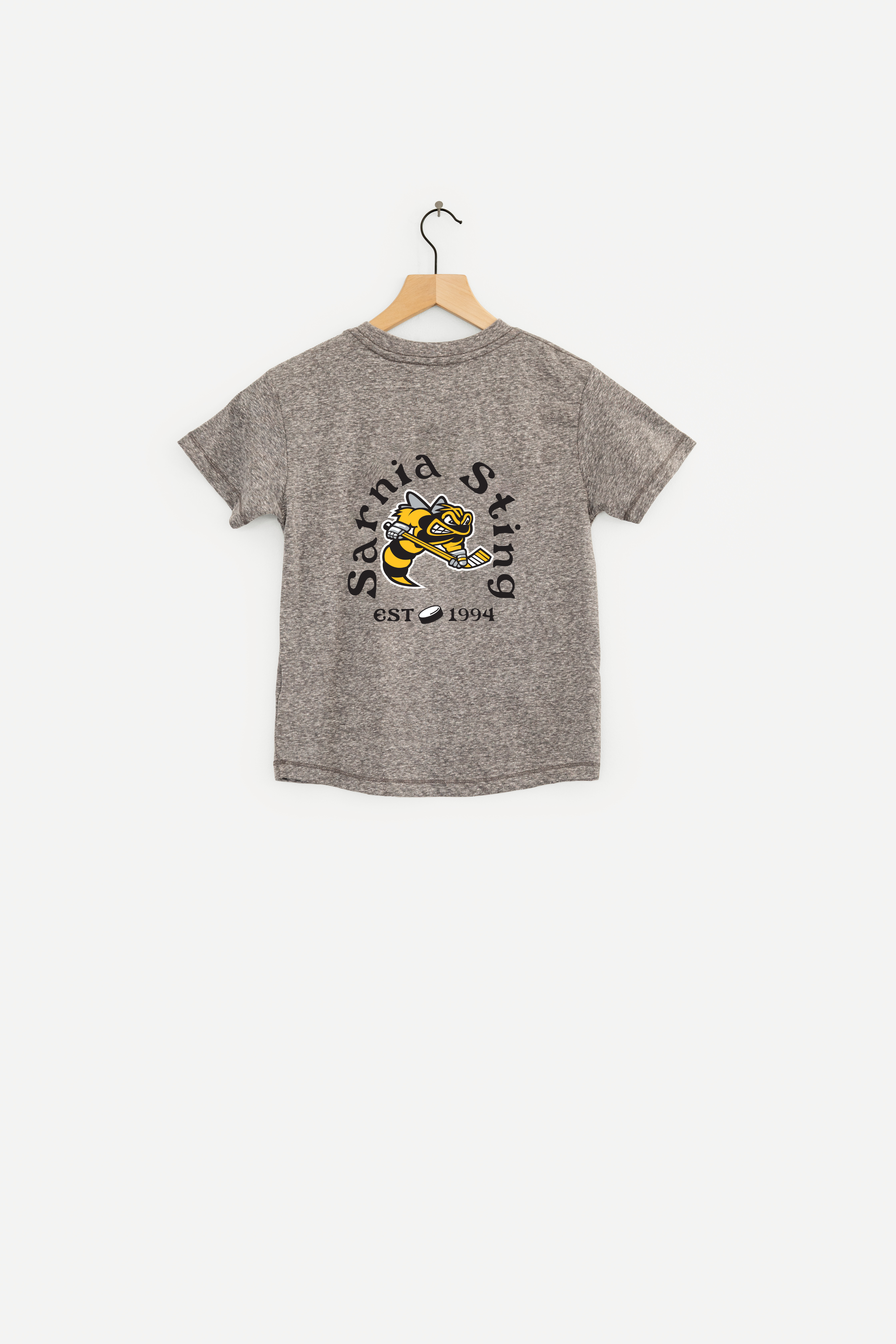 Line Change Relaxed Youth Grey Tee