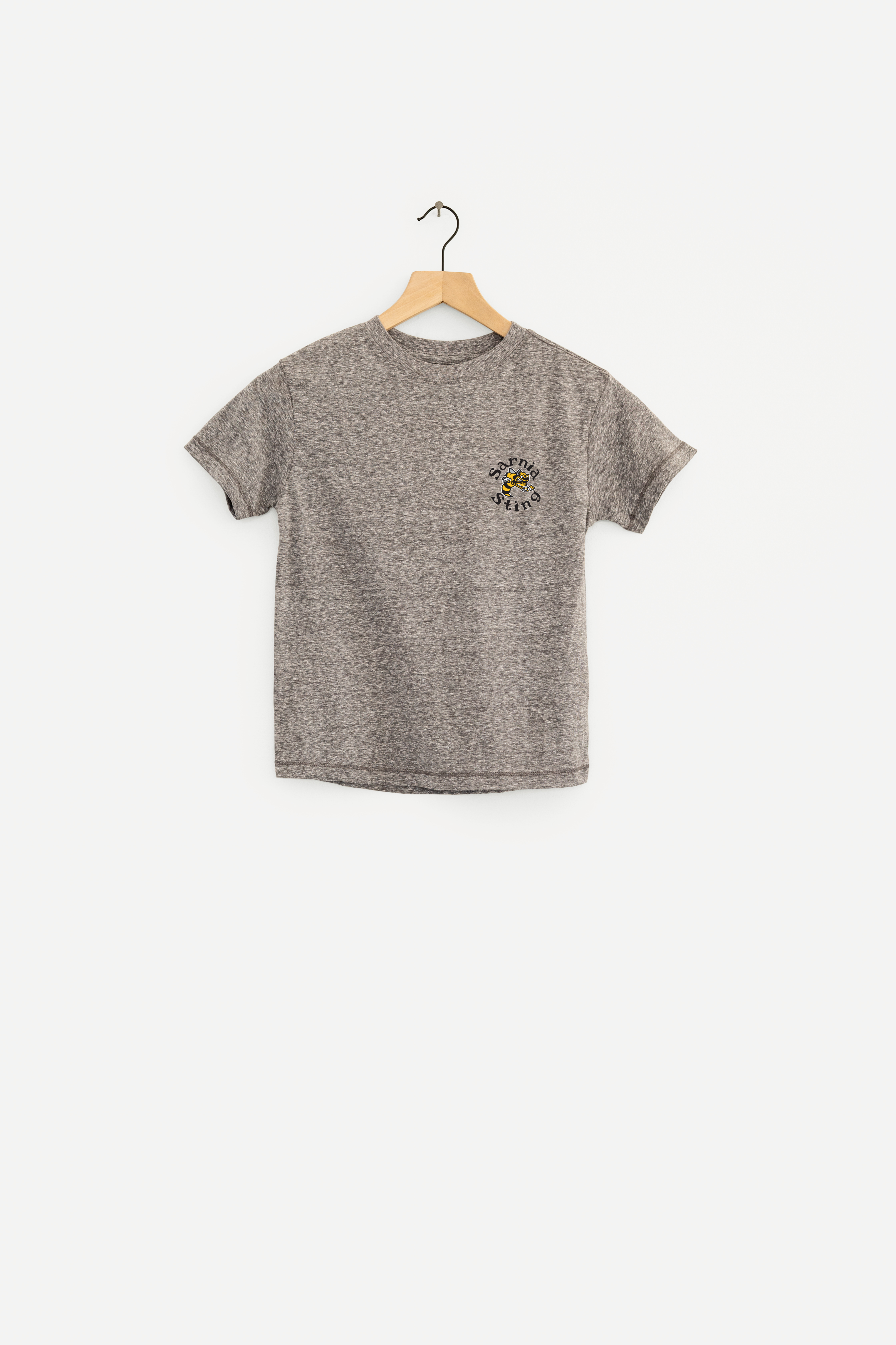 Line Change Relaxed Youth Grey Tee
