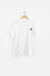 White Line Change Ticket Tee