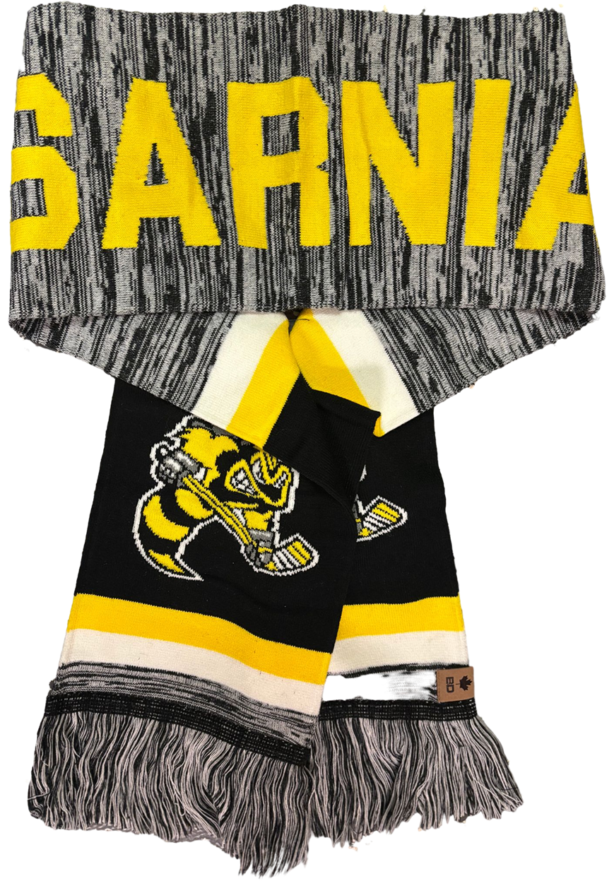 Sarnia Sting Pepper Stripes Scarf