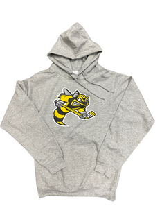 Grey Fleece Hoodie