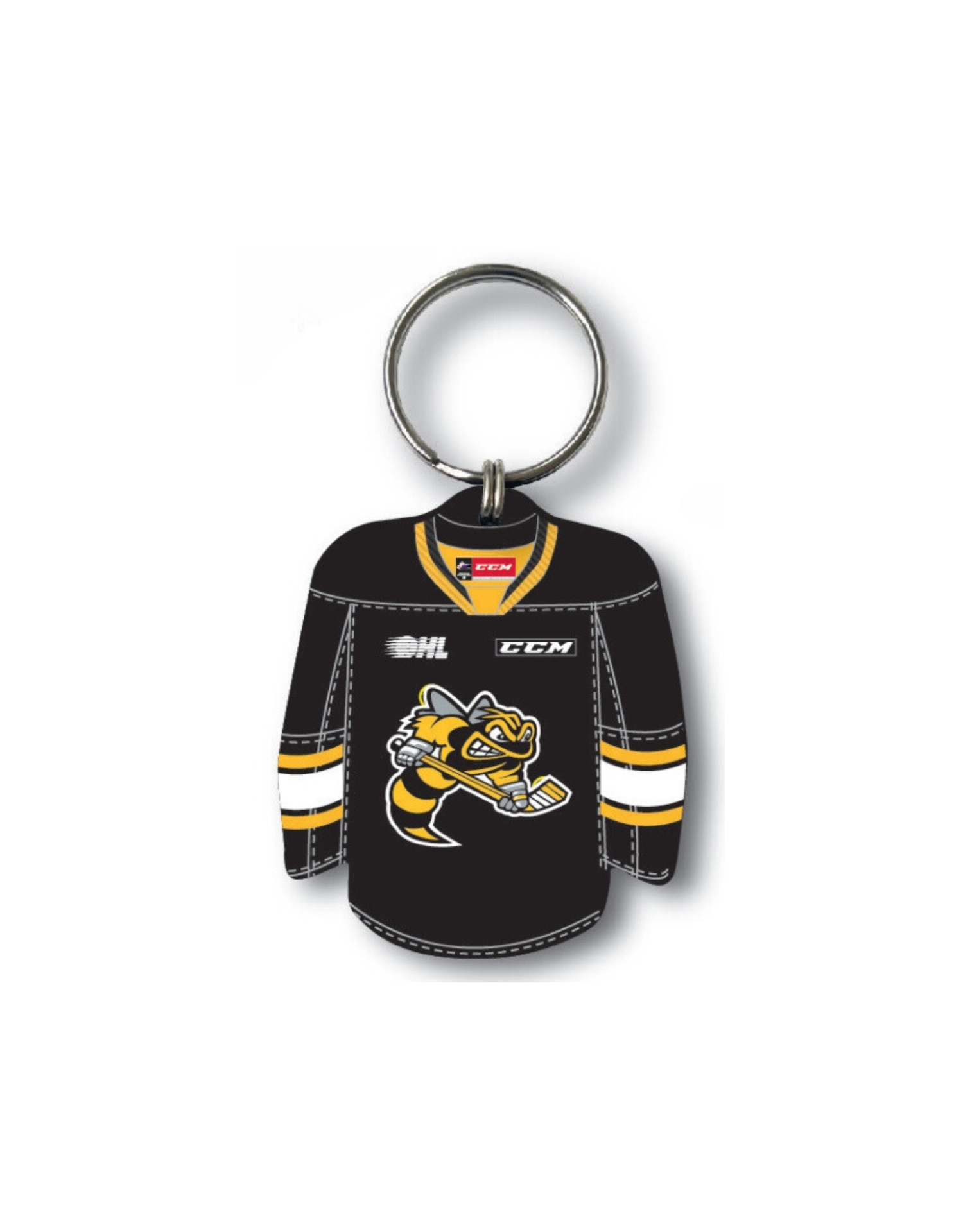 Leather Jersey Keychain